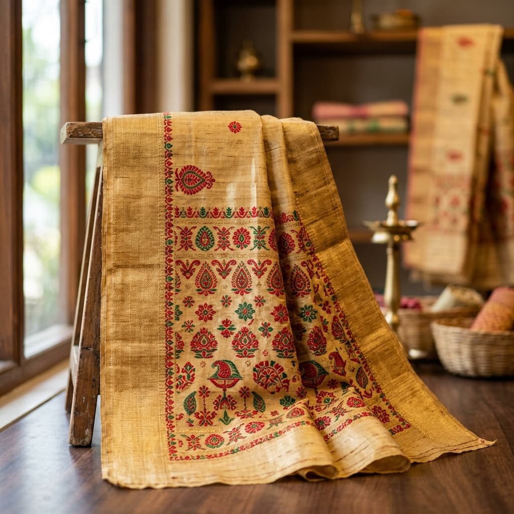 Assam Muga Silk