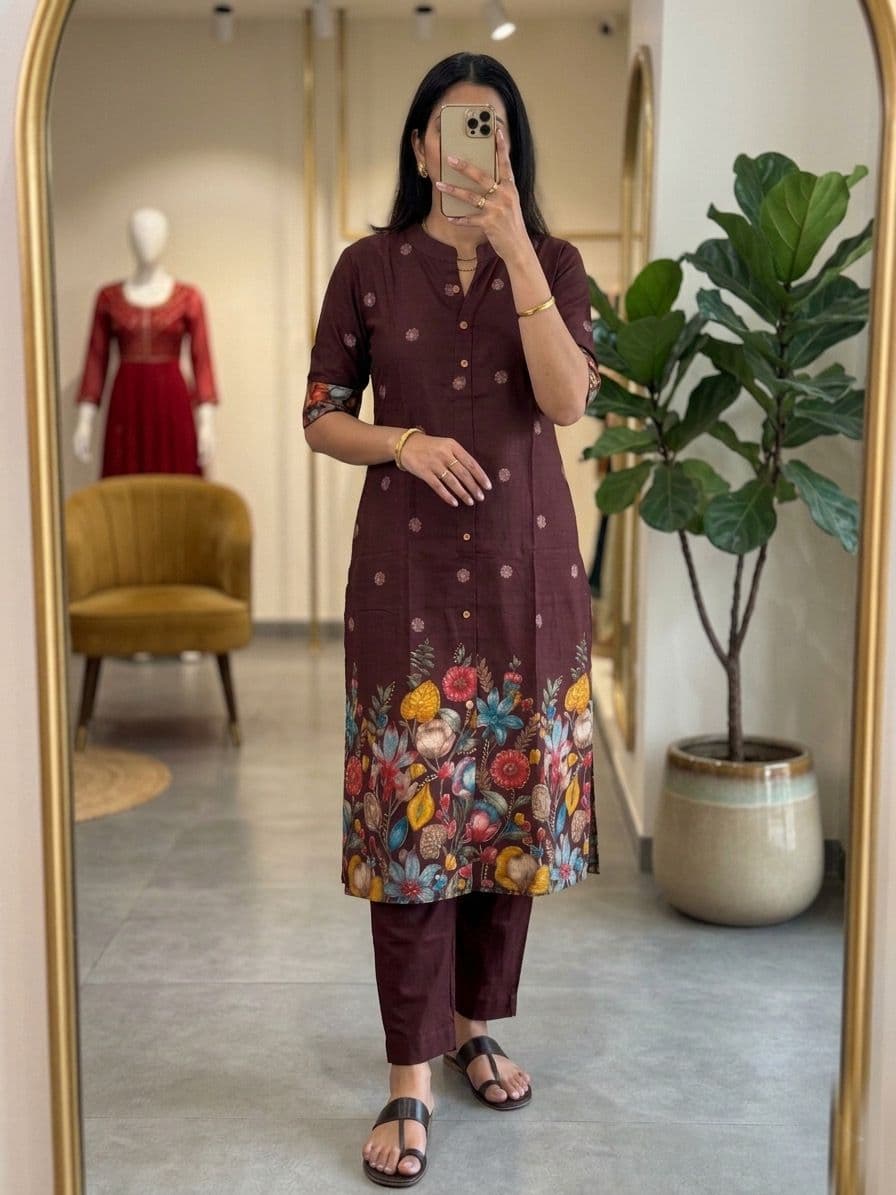 Bamboo Cotton Kurti