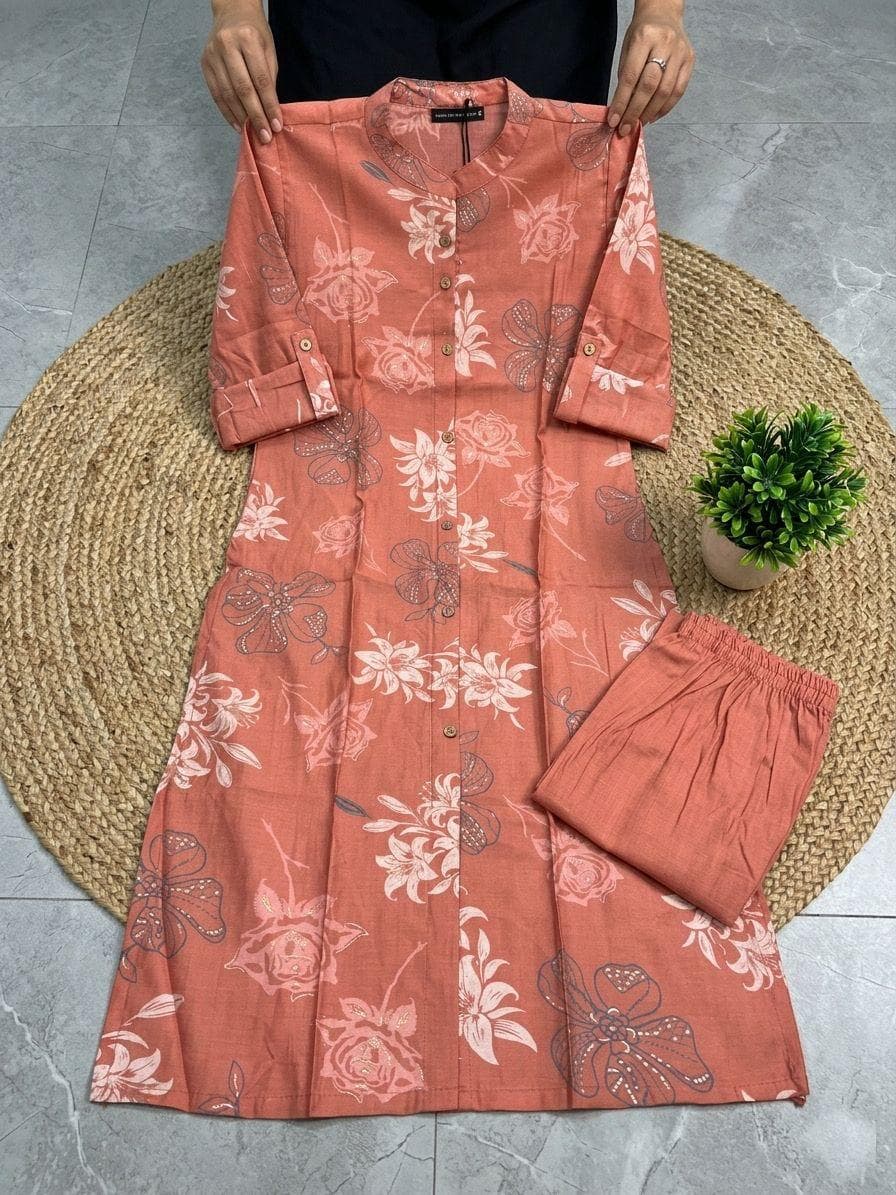Bamboo Cotton Co-ord Set