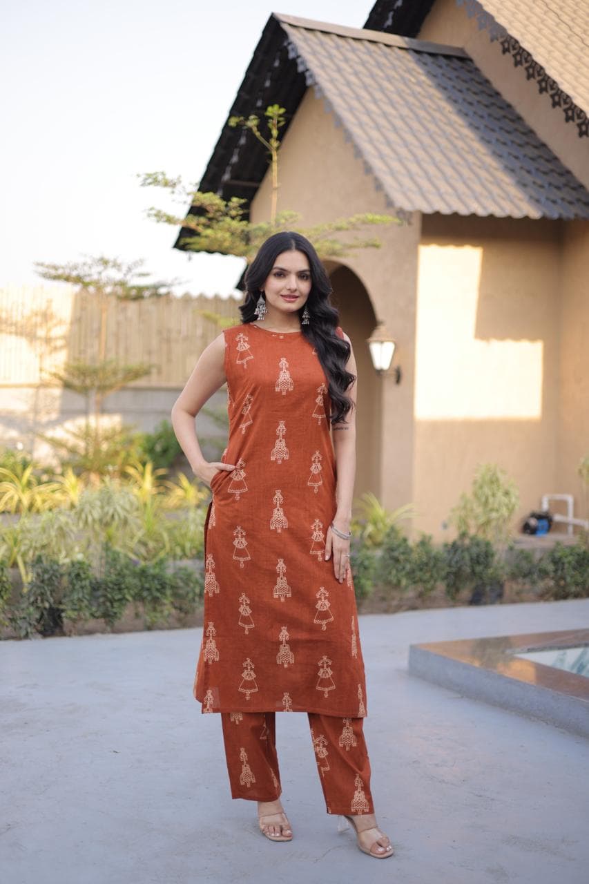 Printed Cotton Kurti