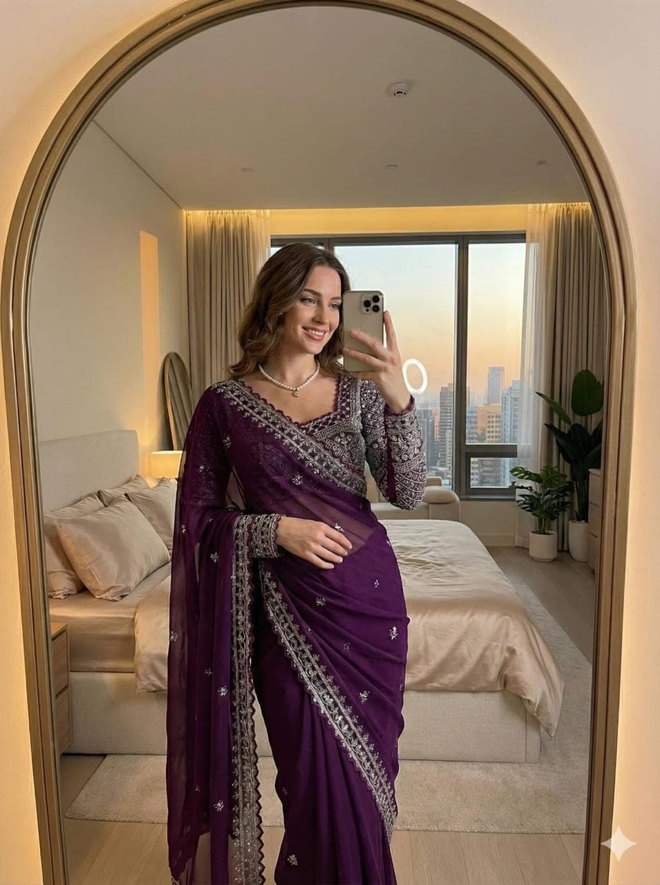 Premium Fox Georgette Saree